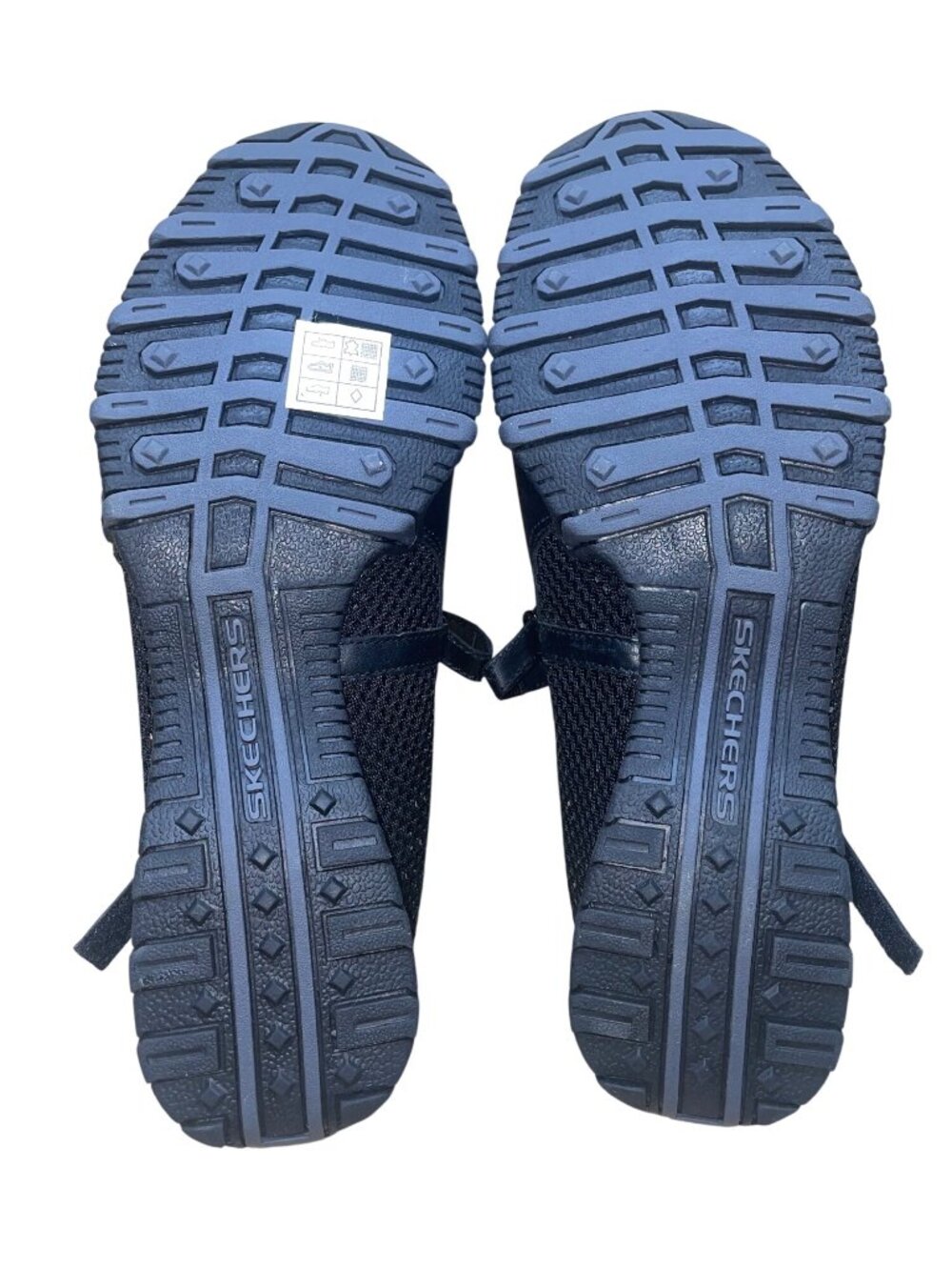 Skechers Women’s Black Leather & Textile Blend Mary Jane Style Shoes Size 10 - Picture 9 of 9